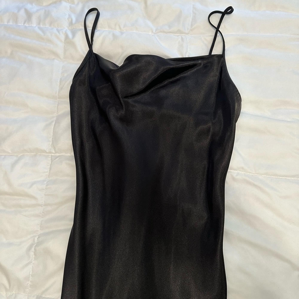 Bebe Crow Neck Dress XS NWT